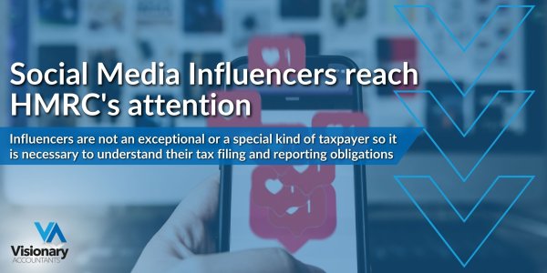Social Media Influencers reach HMRC's attention