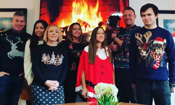 St Albans Accountant in Christmas Jumpers